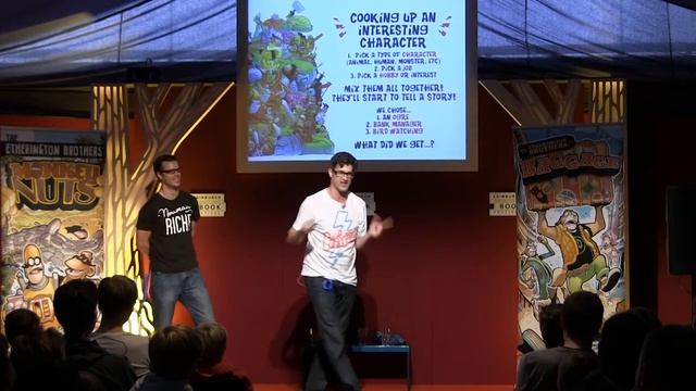 The Etherington Brothers at the Edinburgh International Book Festival смотреть онлайн