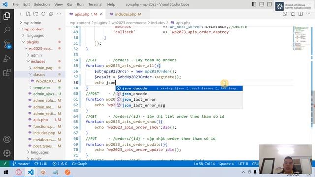 Lập trình wordpress 2023: 033 - Viết api trong wordpress смотреть онлайн