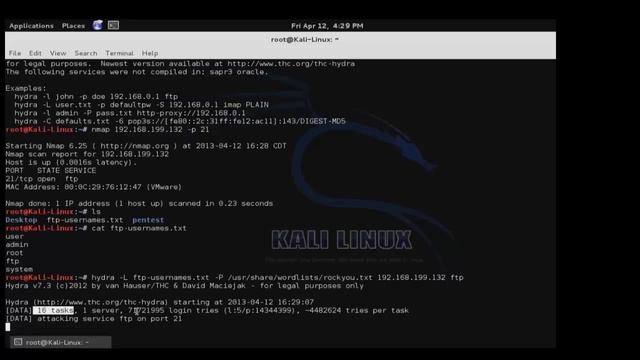 Online Password Attack Against Live Network Services смотреть онлайн