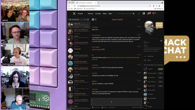 Python Your Keyboard Hack Chat with Adafruit смотреть онлайн