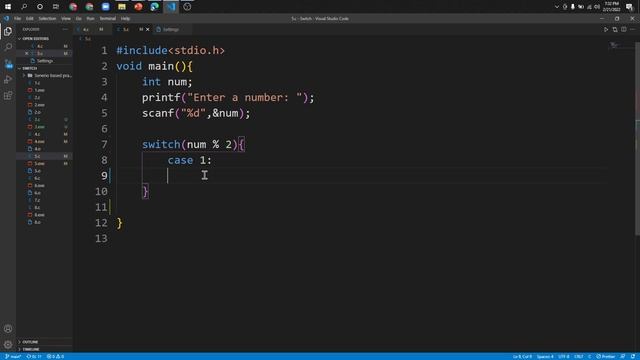Find EVEN or ODD Number Using Switch Case || Switch Problem - 05 - C Programming Bangla Tutorial смотреть онлайн