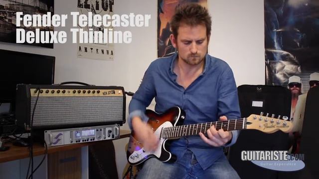 Fender Deluxe Telecaster Thinline 2016 смотреть онлайн