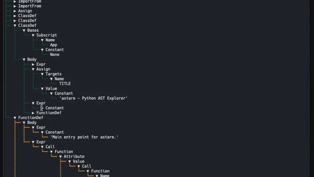 Experimental Python AST explorer written in Textual смотреть онлайн