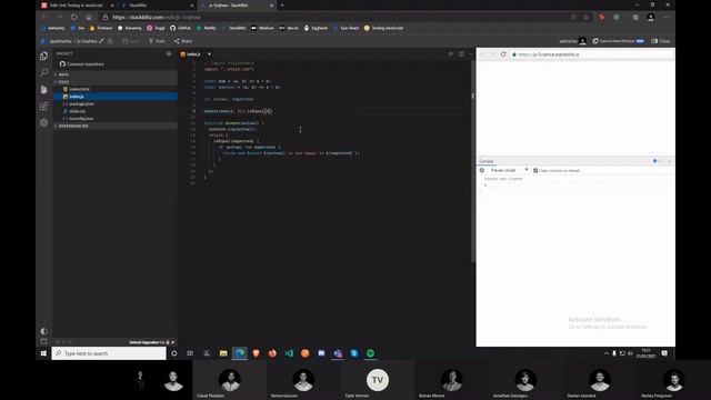 Building your own Javascript testing library смотреть онлайн