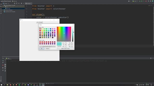 Learn python tkinter color chooser | Tutorial #5 | Python programming for beginners | Cool Techy Gu смотреть онлайн