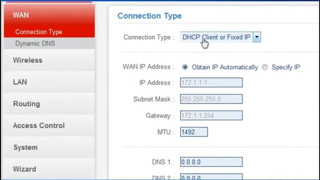 Procedure on how to configure DHCP Connection in ENHWI 1AN42 using Windows Vista смотреть онлайн