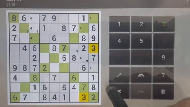Sudoku Solver - How to Play Sudoku X Easy #9 смотреть онлайн