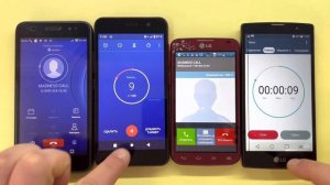 Incoming Call HUAWEI Y3 2017 | LG Spirit | BQ Like & Outgoing Call LG Optimus