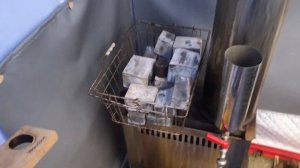 Баня палатка Морж  с печью Алтай и НиП Петрова .