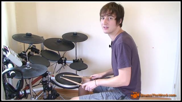 ★ Linear Style Gospel Drum Lick ★ How To Play Drum Fill