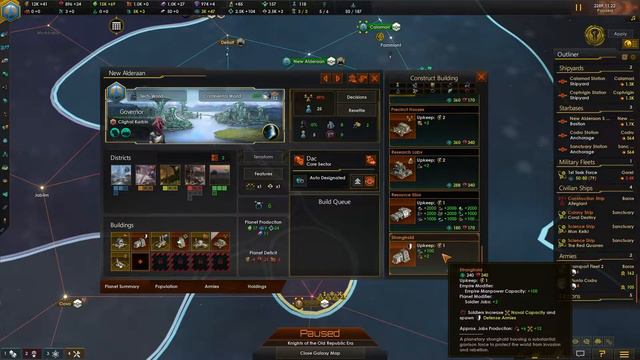 Stellaris Star Wars Legacy of the Old republic - Mon Calamari Campaign #7 смотреть онлайн