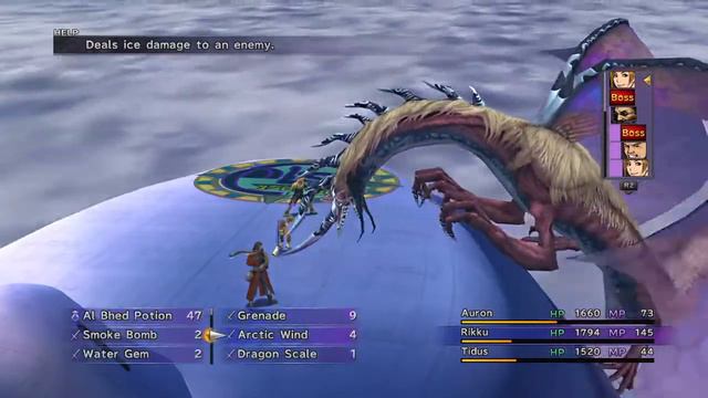 FINAL FANTASY X HD Remaster (Airship Boss battle) смотреть онлайн