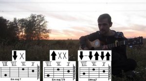 Шары - Завтра понедельник (кавер, разбор на гитаре, аккорды)