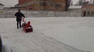 Снегоуборщик Мегалодон для мотоблока Салют