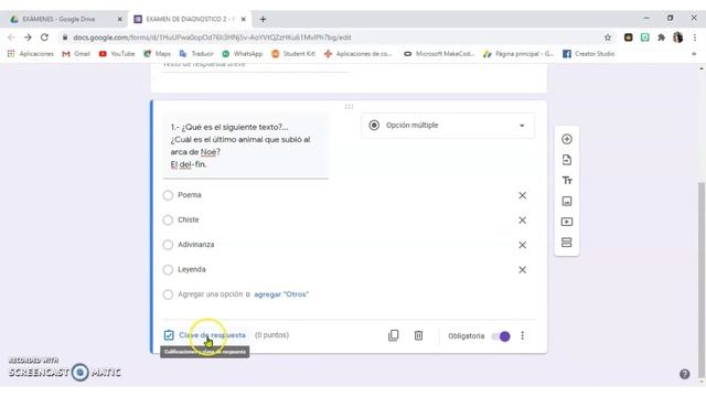 COMO CREAR UN EXAMEN CON FORMULARIOS DE GOOGLE смотреть онлайн