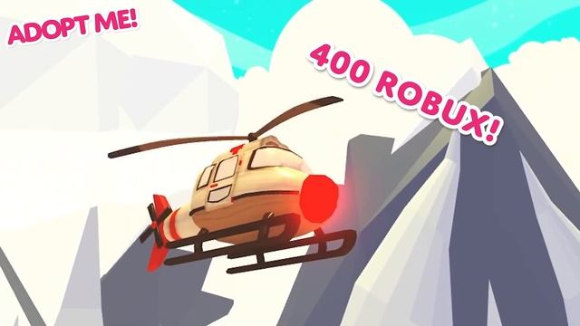 ? Helicopter And Flying Sleigh! ? Flying Vehicles Update In Adopt Me! On Roblox