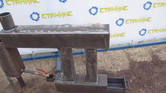 Печь на отработанном масле "Горилка-100" смотреть онлайн