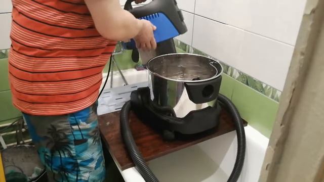 NILFISK AERO 21. Строительный пылесос.Construction vacuum cleaner. смотреть онлайн