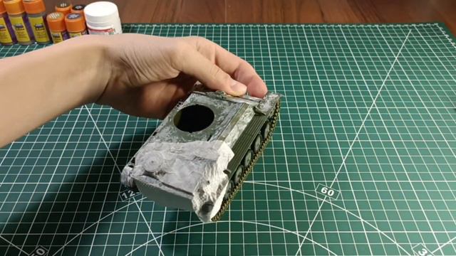 Делаем тент для модели танка смотреть онлайн