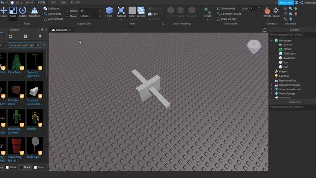 Learn How to use Collisions Union Negate and Separate Tools In Roblox Studio смотреть онлайн