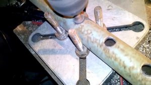 Работа шарошки в действии расширение отверстия