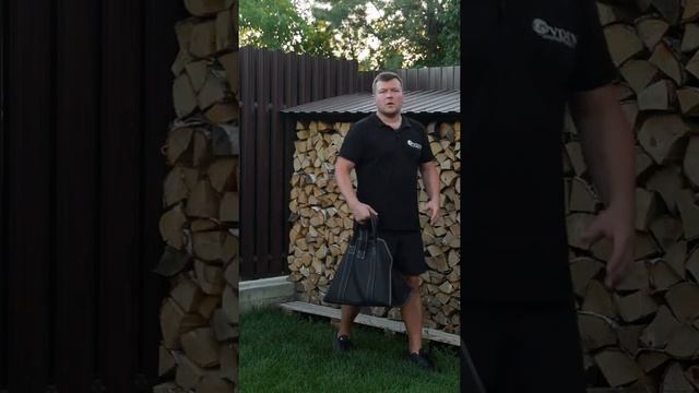 Сумка для дров. Полезные аксессуары. смотреть онлайн