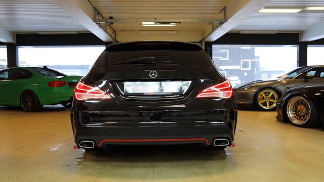 Mercedes CLA180 Active Exhaust
