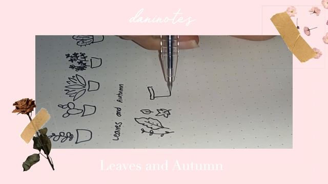 EASY TO DRAW BUJO ELEMENTS | Draw with me | Doodle смотреть онлайн