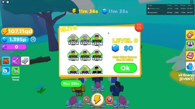 I Became The Strongest Hero In Anime Punching Simulator Roblox! смотреть онлайн