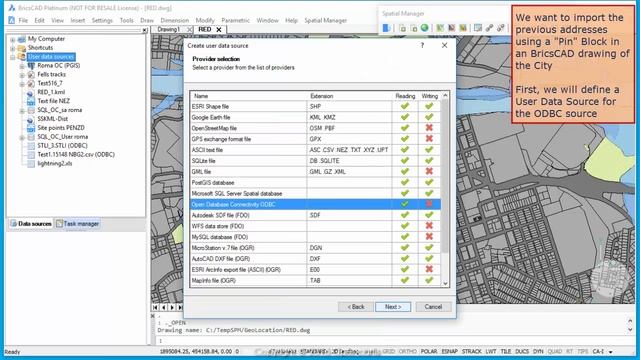 Geo-location of addresses also in BricsCAD - Spatial Manager Blog смотреть онлайн