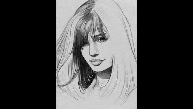 Как рисовать волосы | how to draw hairs (Diana`s portrait) speedpaint смотреть онлайн