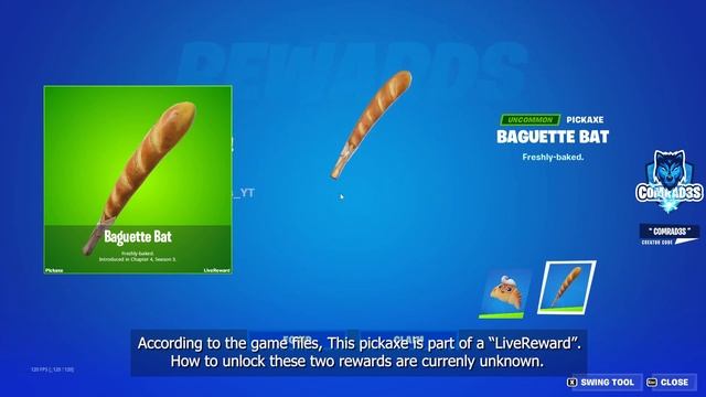 Fortnite NEW FREE Rewards (Baguette Bat and Sir Beurre) смотреть онлайн