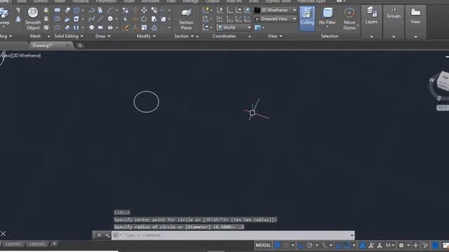 AutoCAD 3d Model Glass Center Table Design in AutoCAD Solid Editing, QasimCAD смотреть онлайн