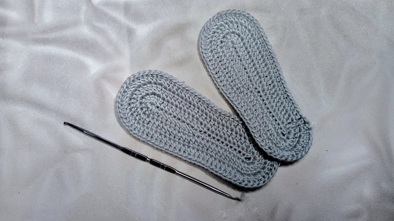 ВЯЗАННАЯ ПОДОШВА КРЮЧКОМ/11СМ/УНИВЕРСАЛЬНАЯ ПОДОШВА ДЛЯ ПИНЕТОК