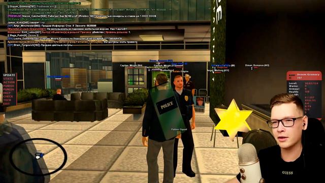 ПИШУ ПОЛНЫЙ БРЕД ЗА ЛИДЕРОВ в GTA SAMP смотреть онлайн