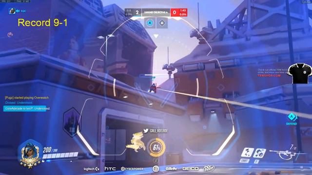 GALE BEST ANA AND XQC PRO WINSTON! PERFECT DUO? [ OVERWATCH SEASON 9 TOP 500 ] смотреть онлайн