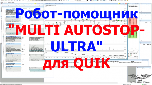 Обзор нового робота-помощника "MULTI AUTOSTOP- ULTRA" для QUIK