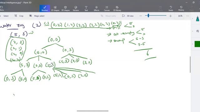 Artificial Intelligence - water jug problem using BFS and DFS смотреть онлайн
