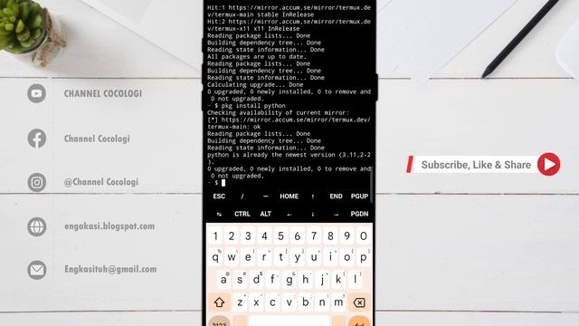 CARA Install dan Menggunakan Aplikasi Termux Di HP Android untuk Pemula смотреть онлайн