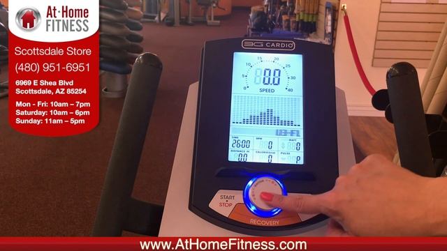 AtHomeFitness.com Scottsdale - 3G Cardio Elite RB Recumbent Bike Product Review смотреть онлайн