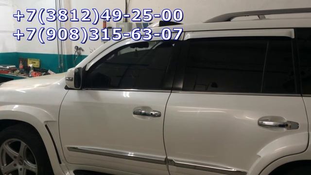 Lexus LX570 (Лексус ЛХ 570) автоматическая тонировка (2 стекла) в Омске смотреть онлайн