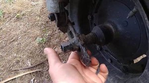 Широкое колесо на мотороллер муравей