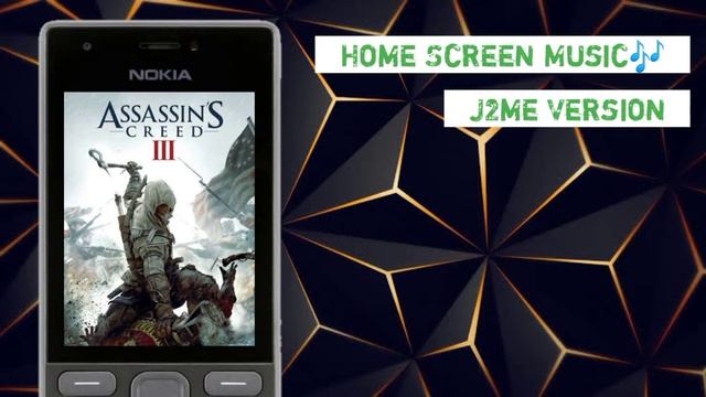 Assassin's Creed III Home Screen Music || J2me Version || J2me sounds смотреть онлайн