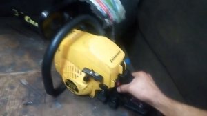 Бензопила CHAMPION 254. Плохо работает, не развивает мощность. Почему?