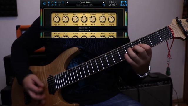 Blue Cat Free Amp plugin || How does it sound in a mix? || Modern Drive, Clean & Classic Drive! смотреть онлайн