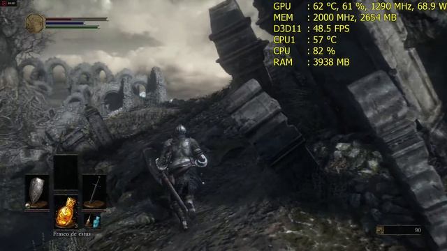 Radeon RX 480 + OCed Phenom II 955: Dark Souls 3 Max. Preset смотреть онлайн