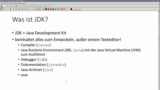 ? JAVA | JDK, Eclipse, Hello World 01 - Was ist JDK und JRE? IDE und Eclipse? смотреть онлайн