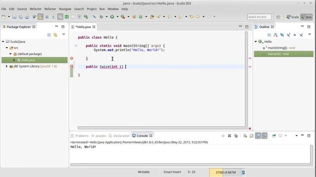 Eclipse and static (Scala to Java) смотреть онлайн