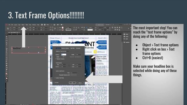 Placing text on images in InDesign смотреть онлайн