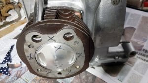 Перекос поршня в цилиндрах двигателя Урал #2